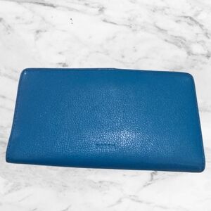 NWT FOSSIL BLUE BIFOLD WALLET